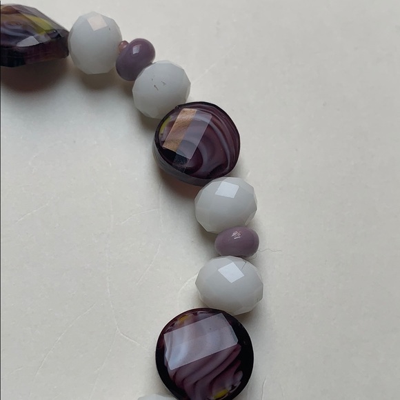 Handmade bracelet, Women’s bracelet, Purple - Picture 3 of 4